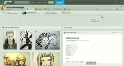 Desktop Screenshot of anne-demonangel.deviantart.com