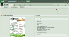 Desktop Screenshot of dariarte.deviantart.com