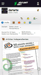 Mobile Screenshot of dariarte.deviantart.com