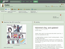 Tablet Screenshot of evalion.deviantart.com
