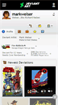 Mobile Screenshot of markwelser.deviantart.com
