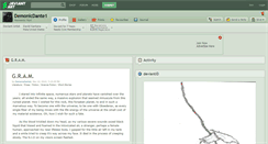 Desktop Screenshot of demonicdante1.deviantart.com