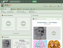 Tablet Screenshot of drmer.deviantart.com