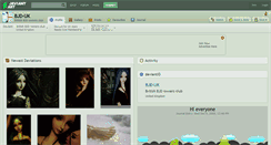Desktop Screenshot of bjd-uk.deviantart.com