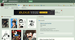 Desktop Screenshot of kiba-inuzuka-fanclub.deviantart.com