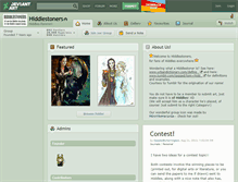 Tablet Screenshot of hiddlestoners.deviantart.com