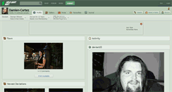 Desktop Screenshot of damien-cortez.deviantart.com