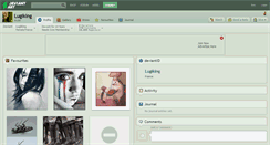 Desktop Screenshot of lugiking.deviantart.com