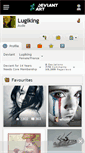 Mobile Screenshot of lugiking.deviantart.com