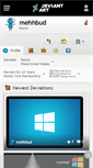Mobile Screenshot of mehhbud.deviantart.com