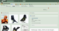 Desktop Screenshot of maverickcarter.deviantart.com