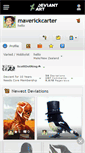 Mobile Screenshot of maverickcarter.deviantart.com