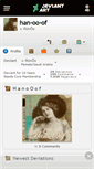 Mobile Screenshot of han-oo-of.deviantart.com