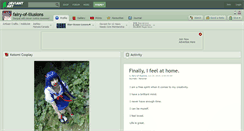 Desktop Screenshot of fairy-of-illusions.deviantart.com