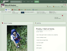 Tablet Screenshot of fairy-of-illusions.deviantart.com