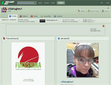 Tablet Screenshot of cillahughes1.deviantart.com