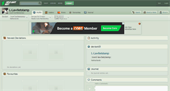 Desktop Screenshot of l-lawlietstamp.deviantart.com