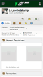 Mobile Screenshot of l-lawlietstamp.deviantart.com