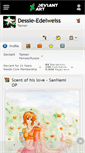 Mobile Screenshot of dessie-edelweiss.deviantart.com