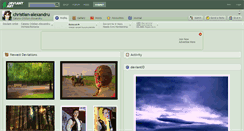 Desktop Screenshot of christian-alexandru.deviantart.com
