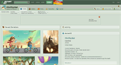 Desktop Screenshot of hireshynkai.deviantart.com