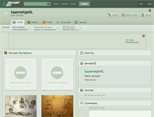 Tablet Screenshot of kaasmeisjenl.deviantart.com