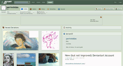 Desktop Screenshot of perriwinkles.deviantart.com