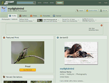 Tablet Screenshot of mydigitalmind.deviantart.com
