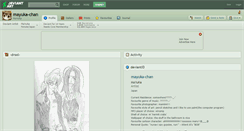 Desktop Screenshot of mayuka-chan.deviantart.com