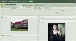 Desktop Screenshot of ltgen-armageddon.deviantart.com