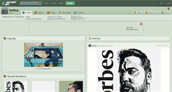 Desktop Screenshot of bockus.deviantart.com