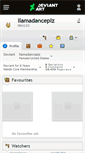 Mobile Screenshot of llamadanceplz.deviantart.com