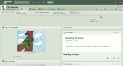 Desktop Screenshot of cpljohnner.deviantart.com