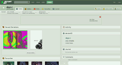 Desktop Screenshot of dzyn-i.deviantart.com