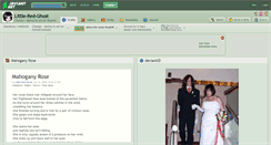 Desktop Screenshot of little-red-ghost.deviantart.com