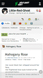 Mobile Screenshot of little-red-ghost.deviantart.com