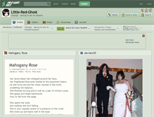 Tablet Screenshot of little-red-ghost.deviantart.com