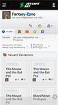 Mobile Screenshot of fantasy-zone.deviantart.com