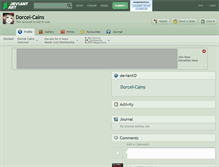 Tablet Screenshot of dorcel-cains.deviantart.com