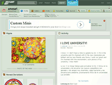 Tablet Screenshot of amesari.deviantart.com