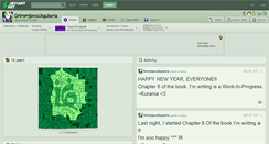 Desktop Screenshot of grimmjowsulquiorra.deviantart.com