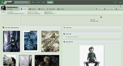 Desktop Screenshot of eastmonkey.deviantart.com