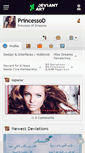 Mobile Screenshot of princessod.deviantart.com