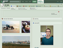Tablet Screenshot of mr-asa.deviantart.com