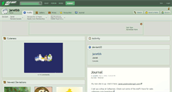 Desktop Screenshot of janetbb.deviantart.com