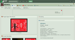 Desktop Screenshot of definative.deviantart.com