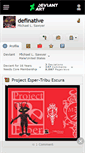 Mobile Screenshot of definative.deviantart.com