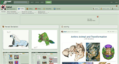 Desktop Screenshot of katsei.deviantart.com
