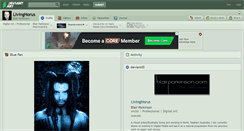 Desktop Screenshot of livinghorus.deviantart.com