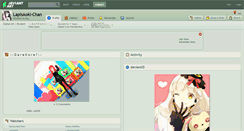 Desktop Screenshot of lapisaoki-chan.deviantart.com